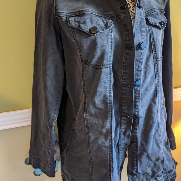 LOGO Lori Goldstein Jean jacket - Picture 6 of 8